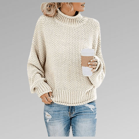 EB | Rollkragenpullover Lässiger Moderner Stil Ideal für den Winter
