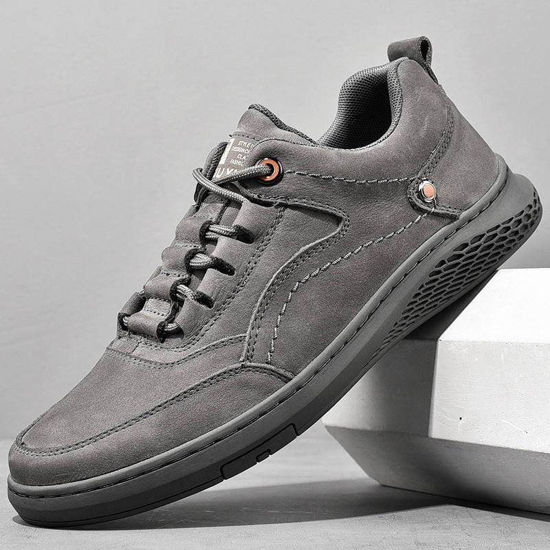 Exklusive Ledersneaker mit Schnürung EB