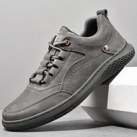 Exklusive Ledersneaker mit Schnürung EB