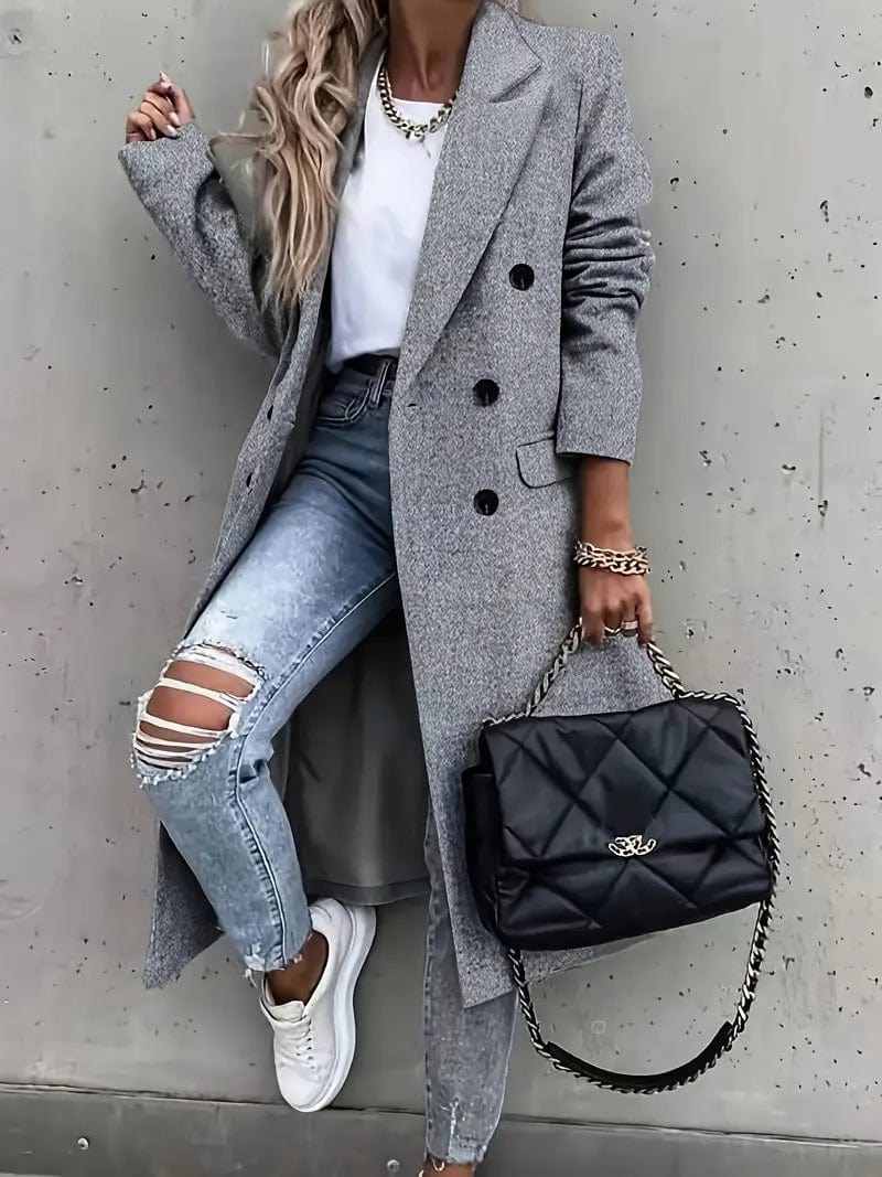 EB | Trenchcoat Klassisch Zeitlos Stil Ideal für den Winter