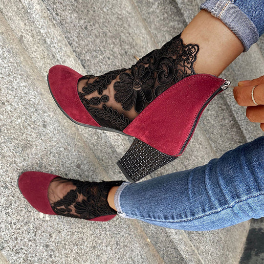 Elegante Sommer-Spitzenpumps EB