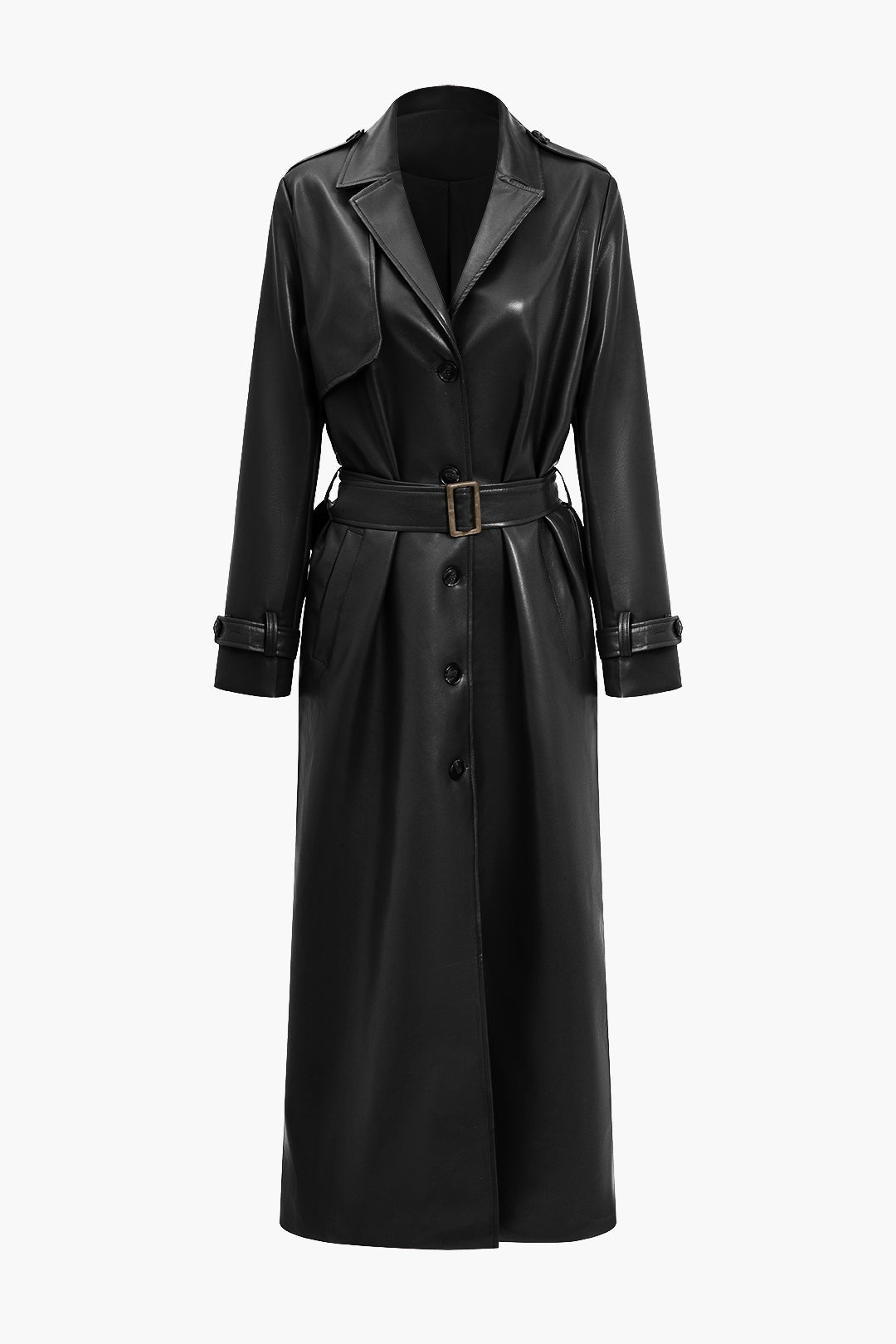 EB | Damen Langmantel mit Gürtel