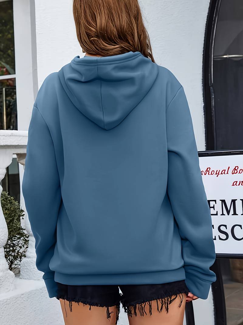 EB | Kapuzenpullover Lässiger Moderner Stil Ideal für den Winter