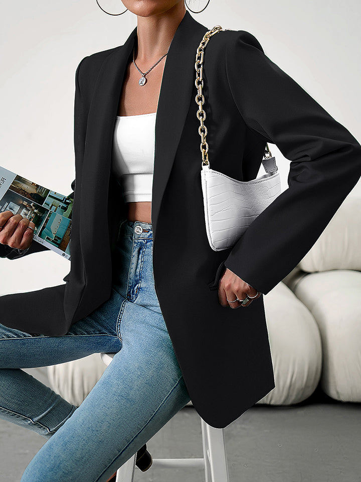 EB | Reverskragen Langarm Blazer