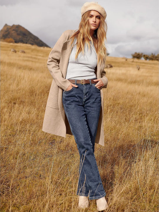EB | Neue Stilvolle Jacke mit Revers