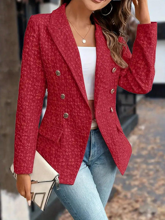 EBMode – Stilvoller Zweireihiger Blazer