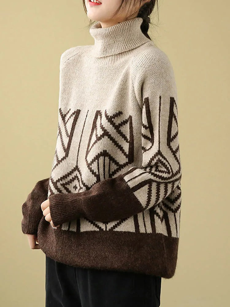 EB | Strickpullover mit Rollkragen