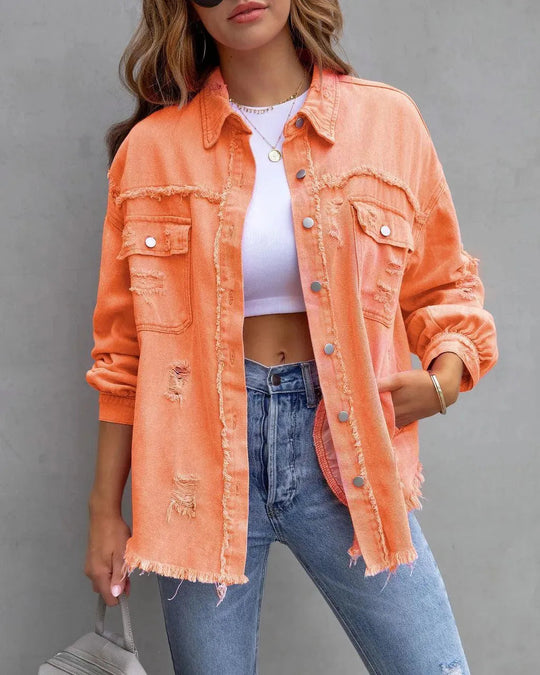 EB | Damenbluse aus Denim