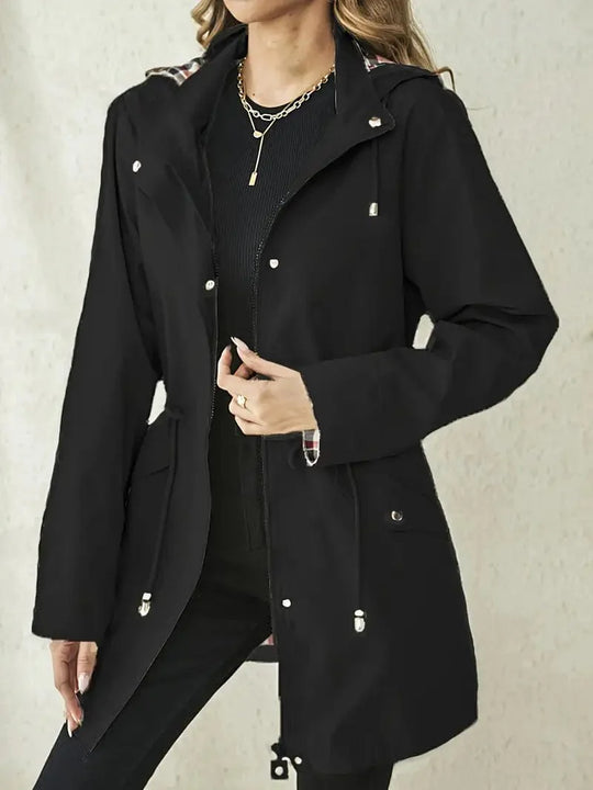 EB | Langer Mantel Chic Zeitloser Stil Ideal für den Winter