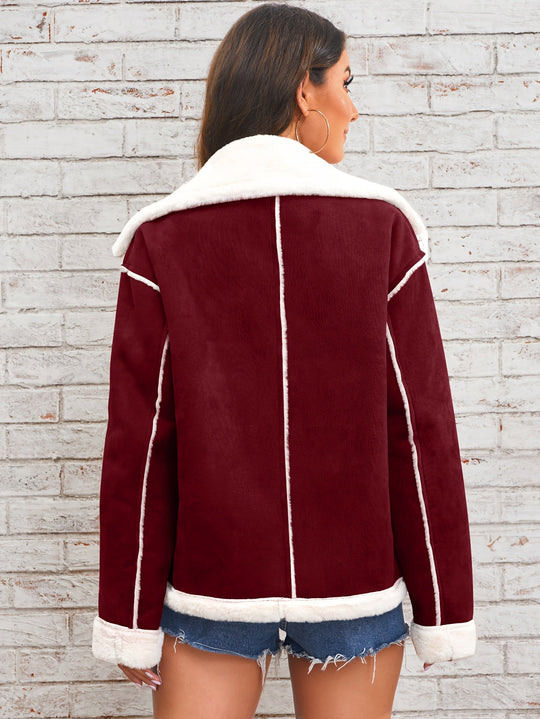 EB | Winterjacke für Damen - gemütlich mit Schafsfellkragen