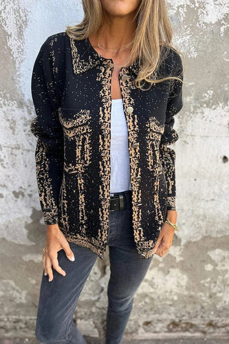 EB | Revers Metall Schnalle Lässige Lockere Jacke