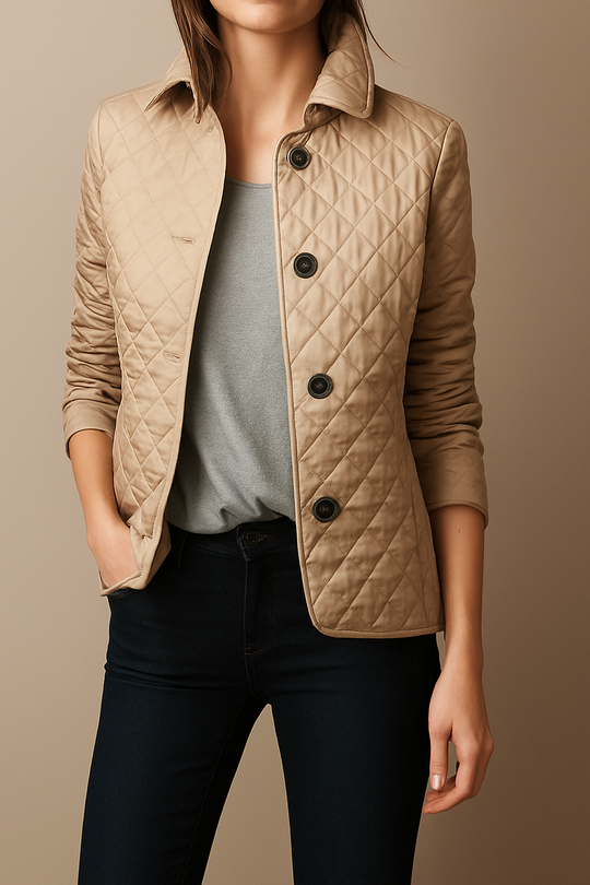 EB | Steppjacke mit umgeschlagenem Kragen