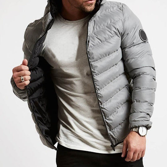EB | Herren Kapuzen-Puffjacke