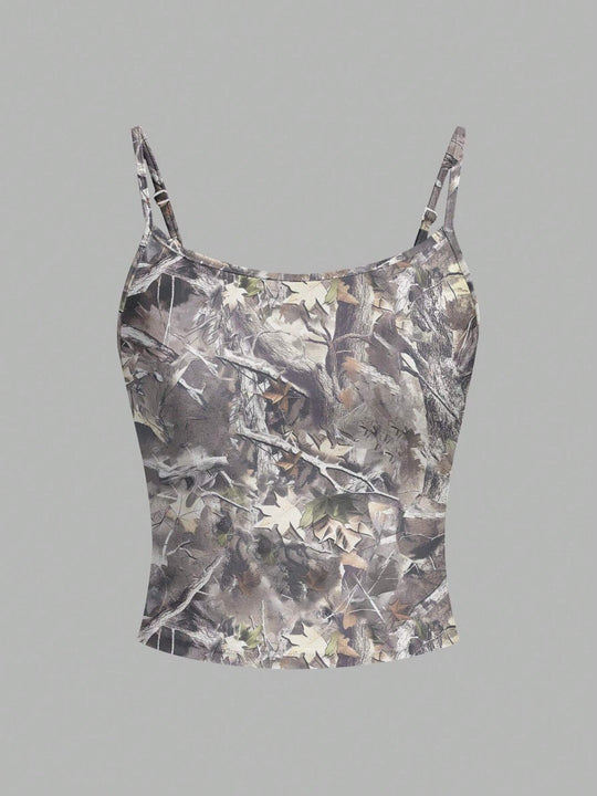 EB | Weste mit Tube-Top-Print