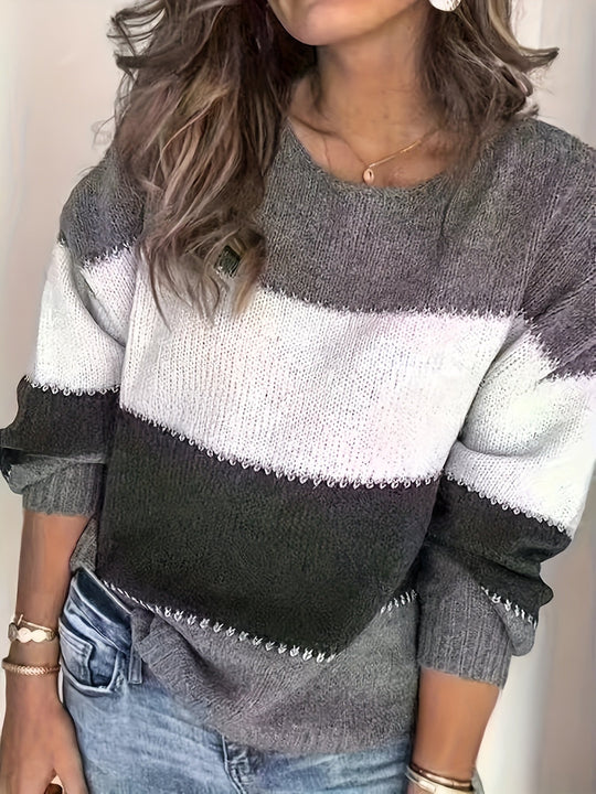 EB | Farbblock Pullover