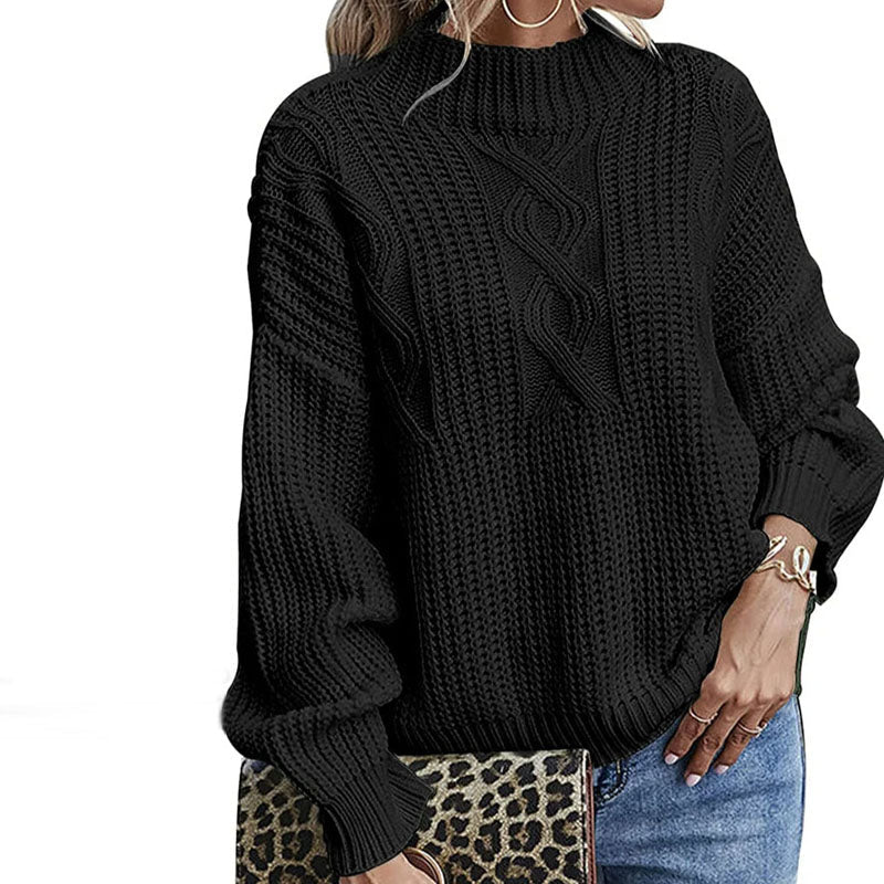 EB | Pullover Mit Zopfmuster Und Gemütlichem Stil