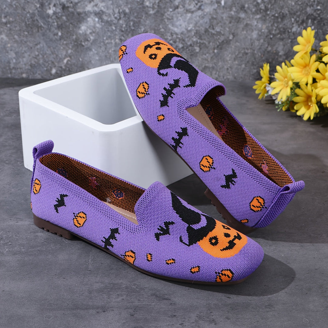 HalloweenKürbisSlipper Violett EB