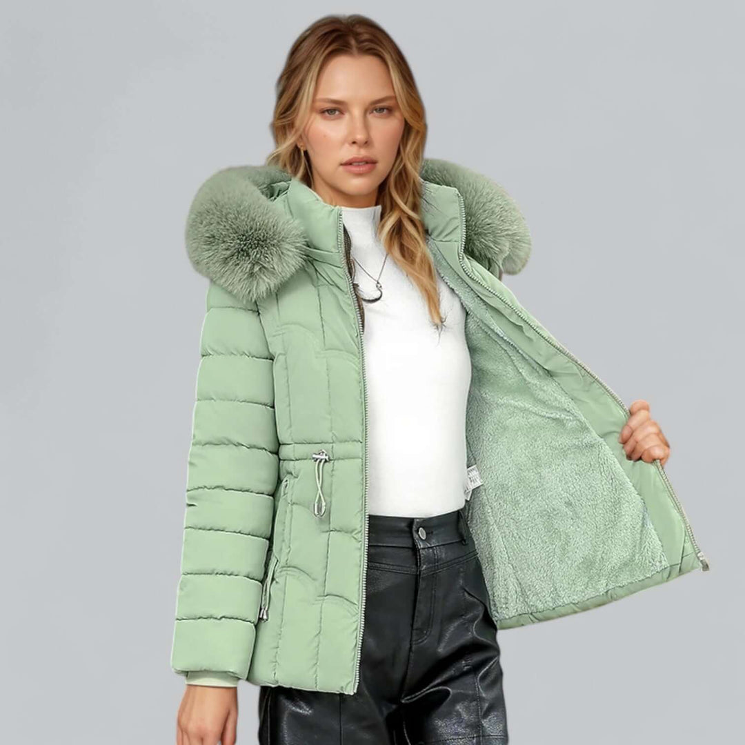 EB | Damen gepolsterter Parka Mantel