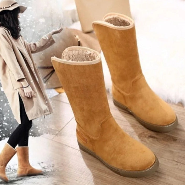 Eliza wasserdichte hohe Stiefel mit Pelzfutter EB