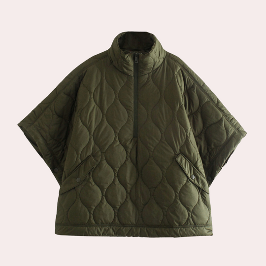 EB | Leichte wattierte Herbstjacke mit kurzen Ärmeln für Damen