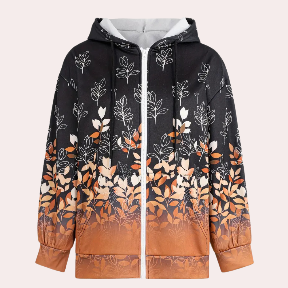 EB | Moderne Herbstjacke mit Kapuze für Damen