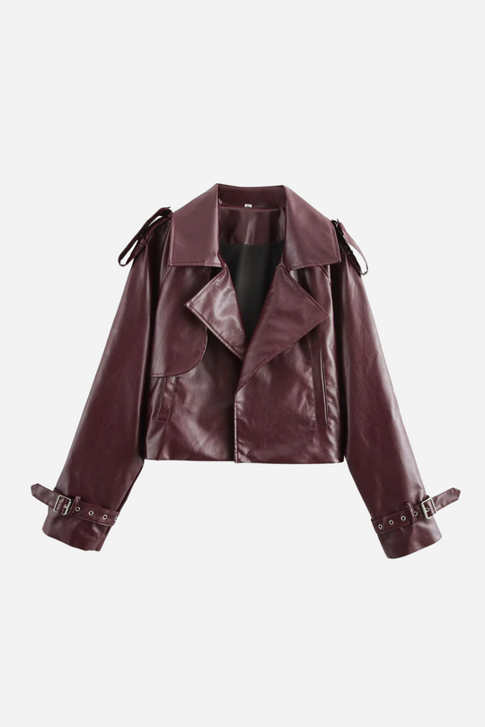 EB | Kunstleder Bequeme Jacke