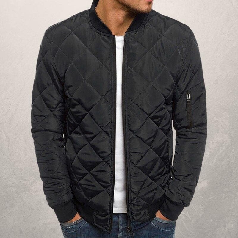 EB | Bomberjacke diamantgequiltete Utility Bomberjacke