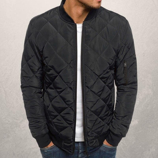 EB | Bomberjacke diamantgequiltete Utility Bomberjacke