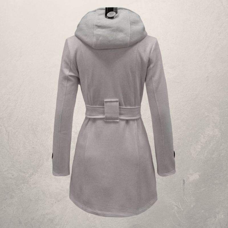 EB | Warme Winter Mantel - Taillengürtel