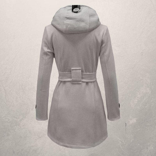EB | Warme Winter Mantel - Taillengürtel