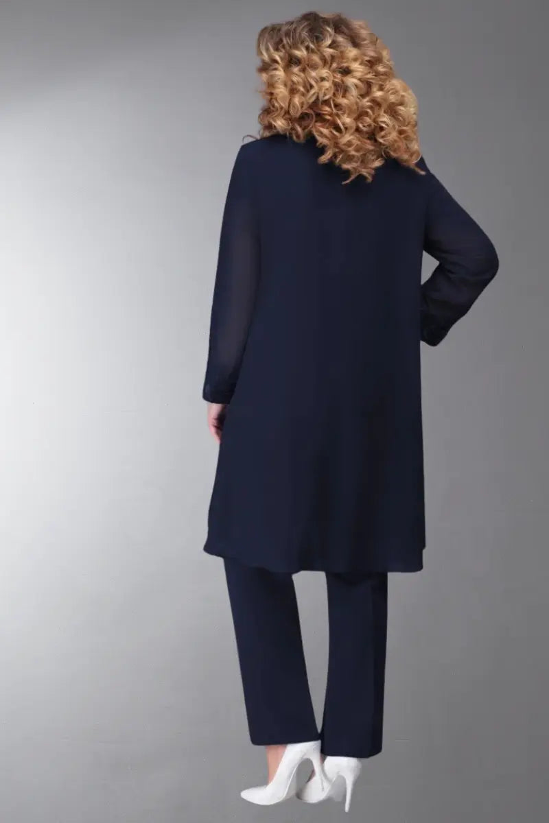 EB | 3 Teilig Chiffon Brautkleid Satz für Damen