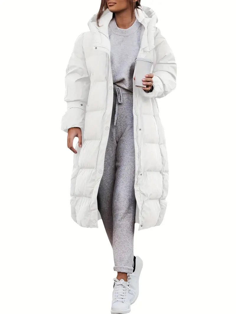 EB | Pufferjacke mit Kapuze für Damen - Warm