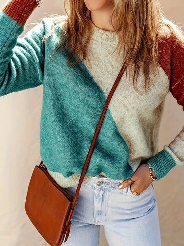 EB | Farbblock Pullover