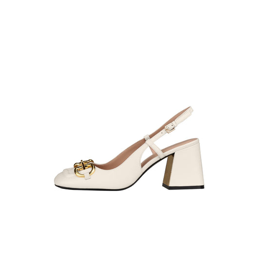 EB | Retro Mary Jane Schuhe mit Dicken Hohen Absätzen und Schnallen