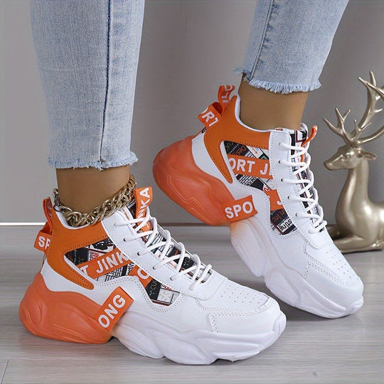 Bequeme, rutschfeste Knöchelsneaker mit Schnürsenkeln EB