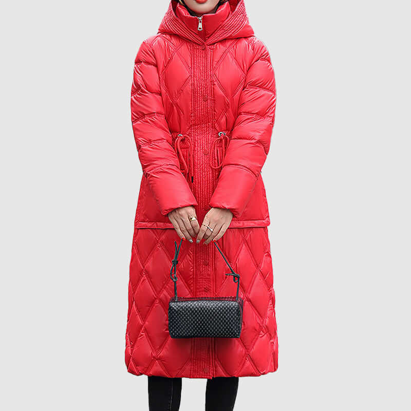 EB | Damen gepolsterte Kapuzen Winterjacke