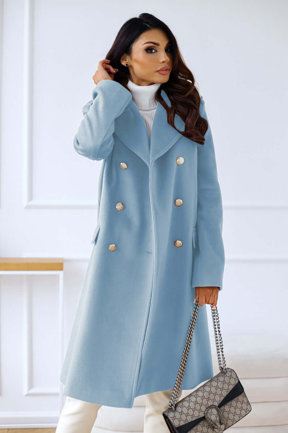 EB | Damen Taillierte Doppelreiherjacke