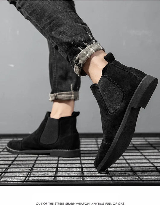 EB | Wildleder Chelsea Boots für Herren Stilvoll & Nachhaltig