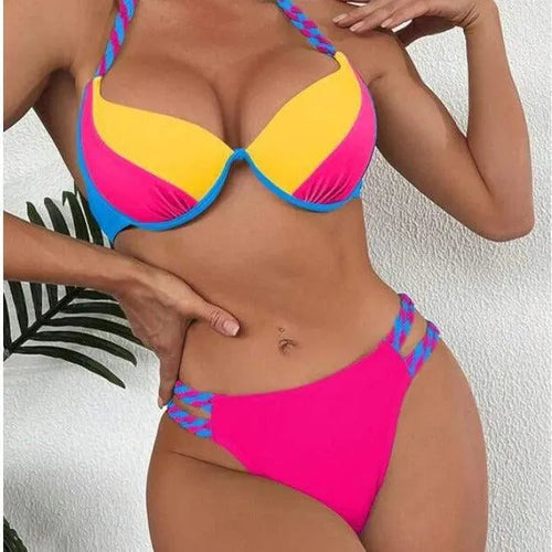 EB | Hochgeschnittener Bikini Badeanzug