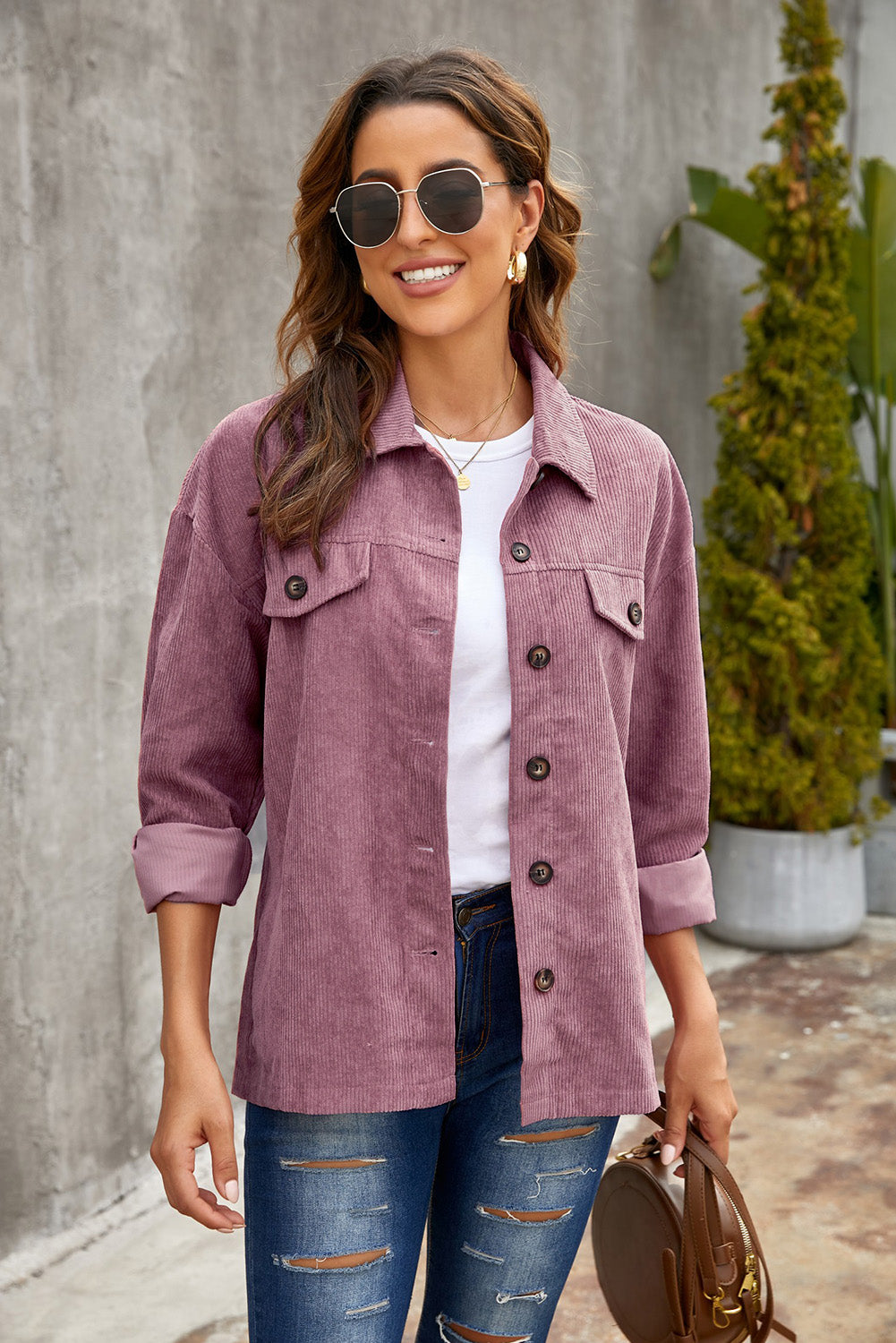 EB | Cordura Langarm Button-Up Shirt Jacke