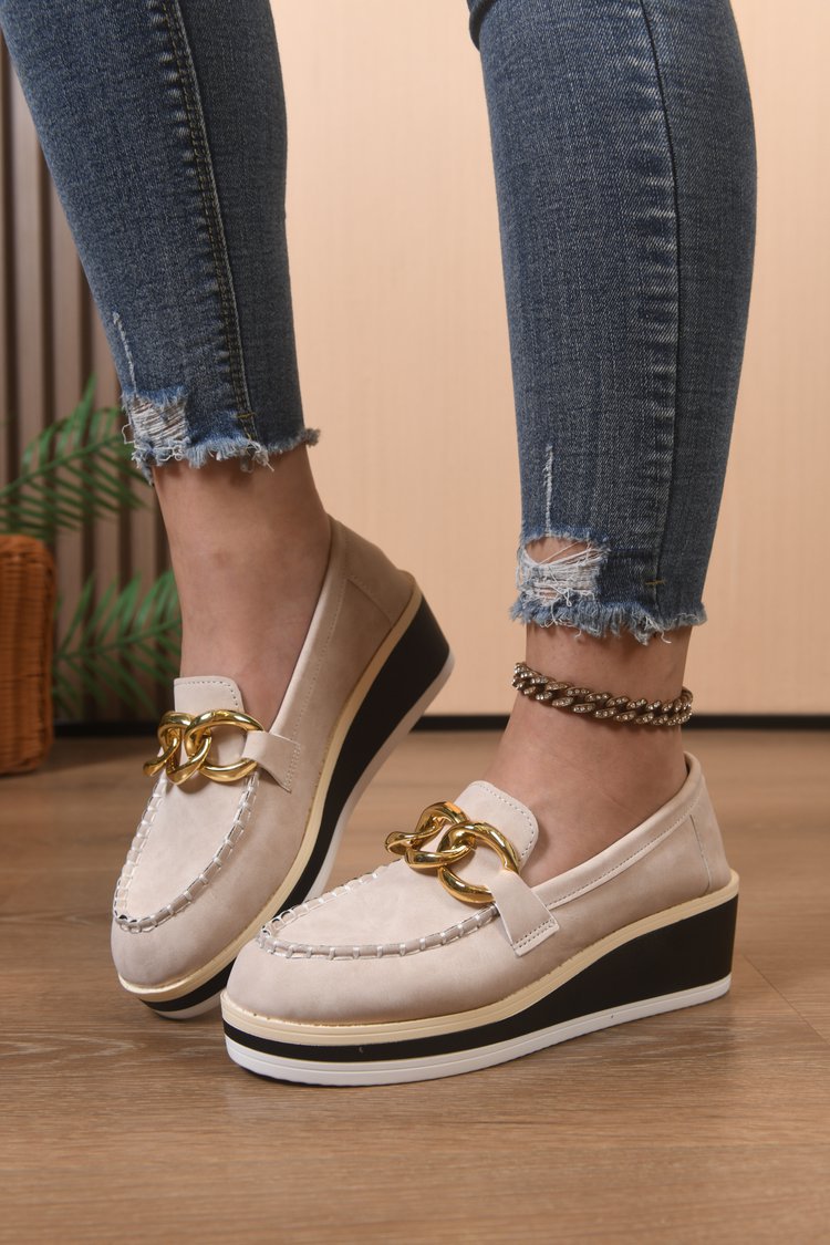 Orthopädische Slipper mit dicker Sohle und Ketten EB EB