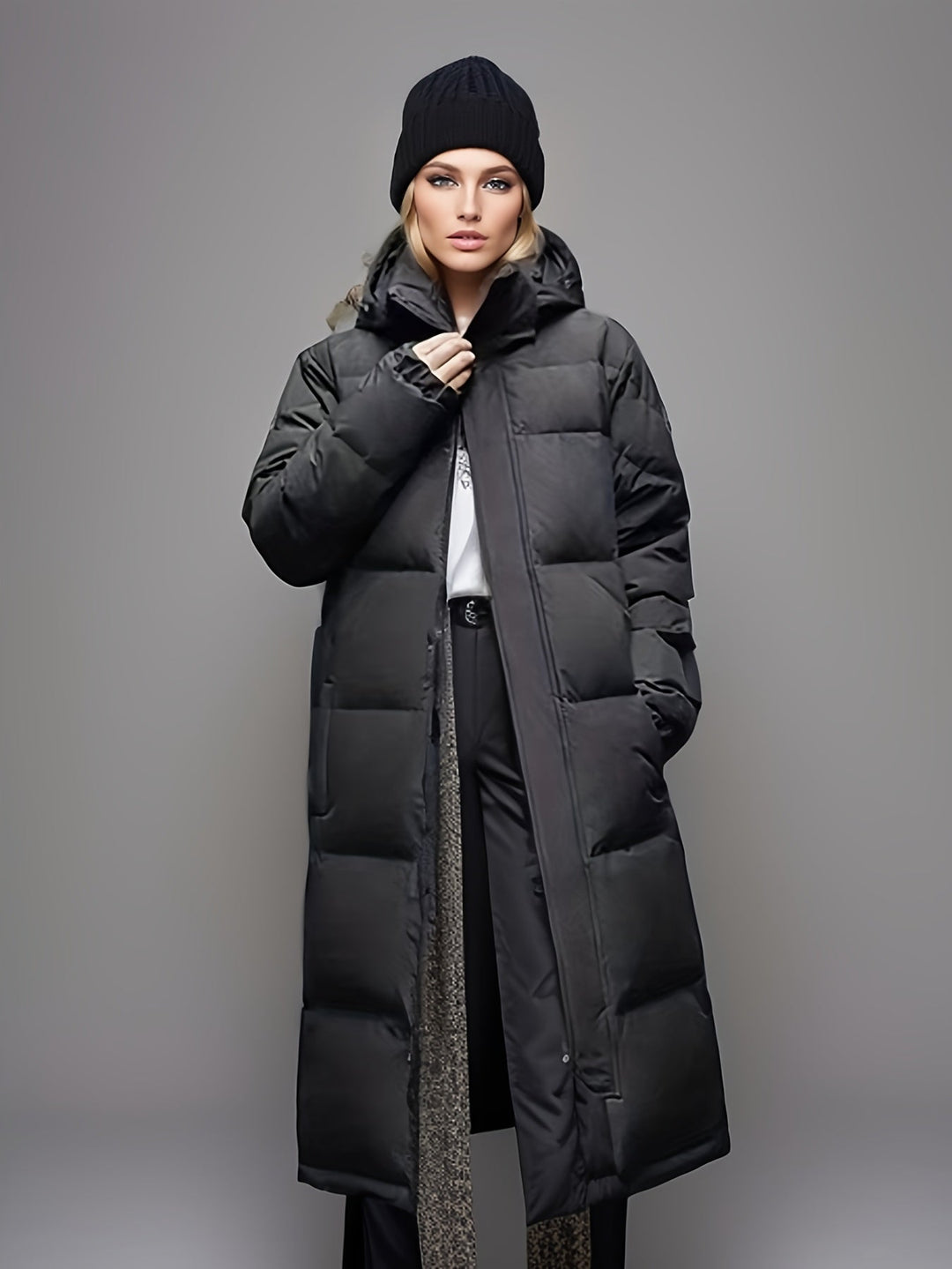 EB | Langer Warmer Wintermantel