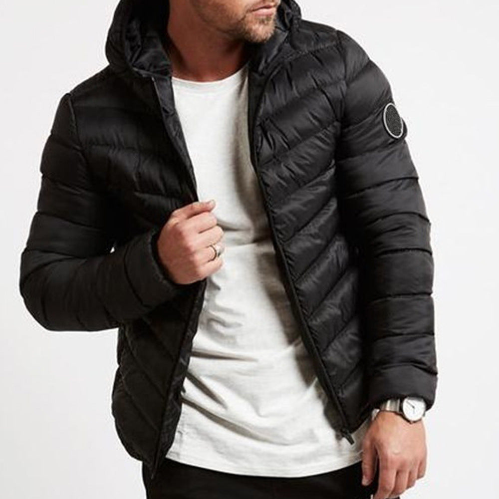 EB | Herren Kapuzen-Puffjacke