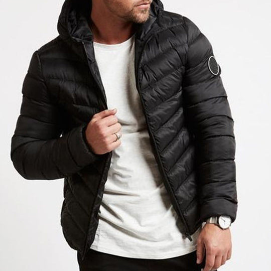 EB | Herren Kapuzen-Puffjacke