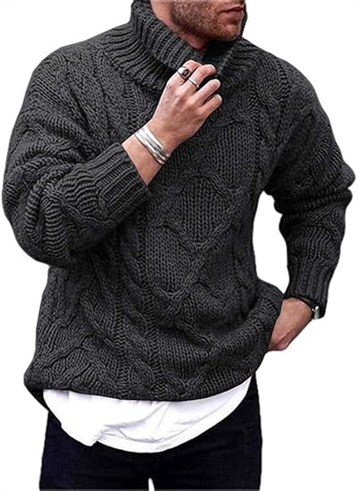 EB | Eleganter Rollkragenpullover für Herren