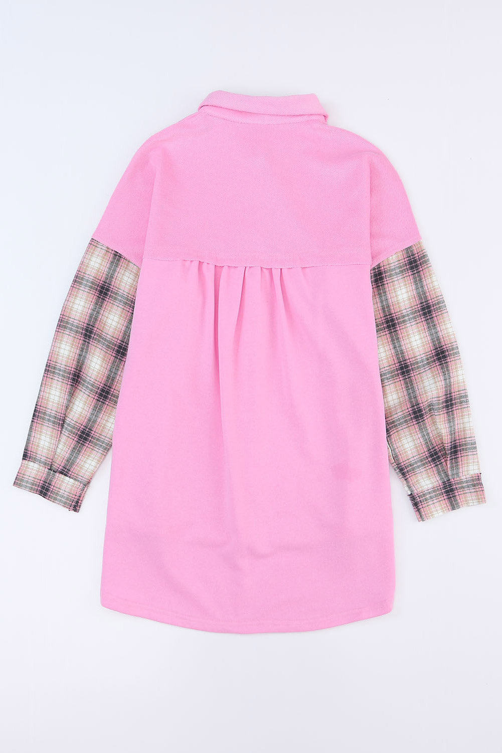 EB | Gepunktete Flanellhemden Polyester und Baumwolle Einzigartiger Look