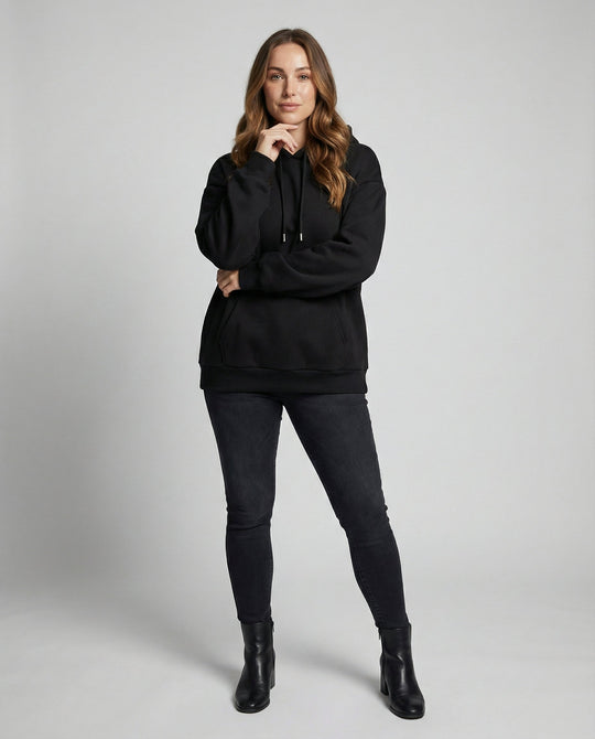 Bequemer Damen Kapuzenpullover | EB