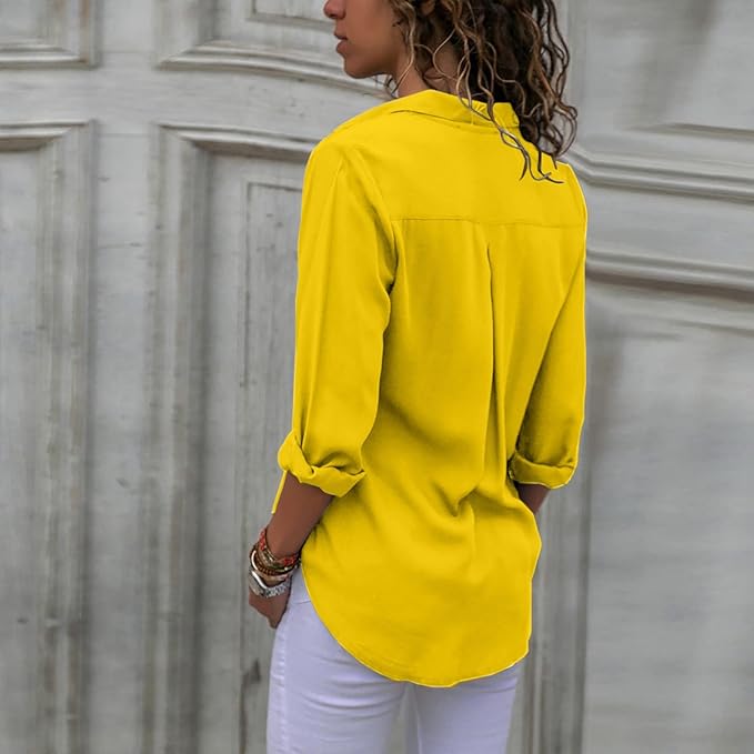 EB | Elegante Chiffonbluse für Frauen