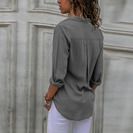 EB | Elegante Chiffonbluse für Frauen