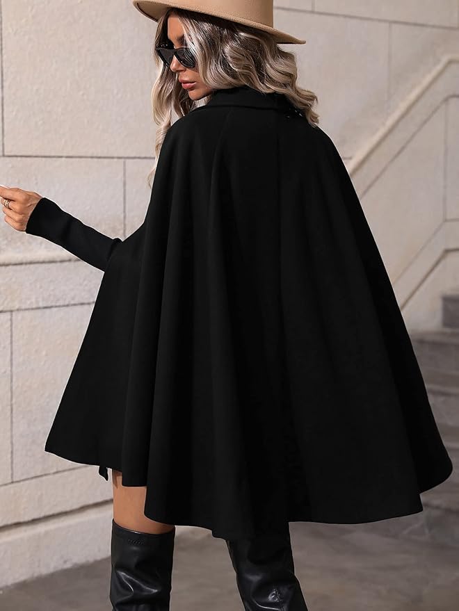 EB | Stilvolle Cape Jacke Damen